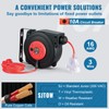 VEVOR Retractable Extension Cord Reel, 30 FT, Heavy Duty 16AWG/3C