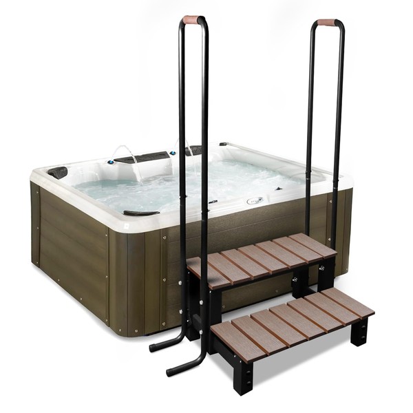 Hot Tub Ladder Above Ground,Pool Hot Tub Steps Wood with