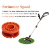 Strimmer Spool Compatible with Qualcast Worx Grass Trimmers Replace CGT183A,