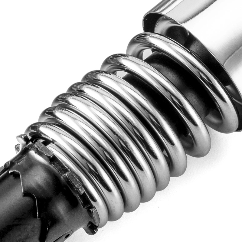 CB Chrome 10.5" Slammer Rear Absorber Shock Lowering Kit For
