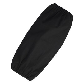 Otafuku Glove N-875 Arm Cover [100% Cotton, Rubber for Both Sides Approx. 13.0 inches (33 cm)] Black