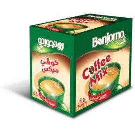 buongiorno cafe 12 Sachets Bonjorno Coffee Mix 2 x 1 Coffee + Creamer Unsweetened and Refreshing