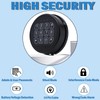 Gun Safe Lock Replacement with Solenoid Lock Black Keypad Electronic