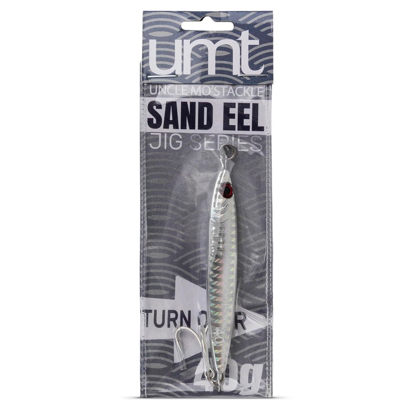 40g Vertical Casting Jig Set with Super Sharp Treble Hooks,