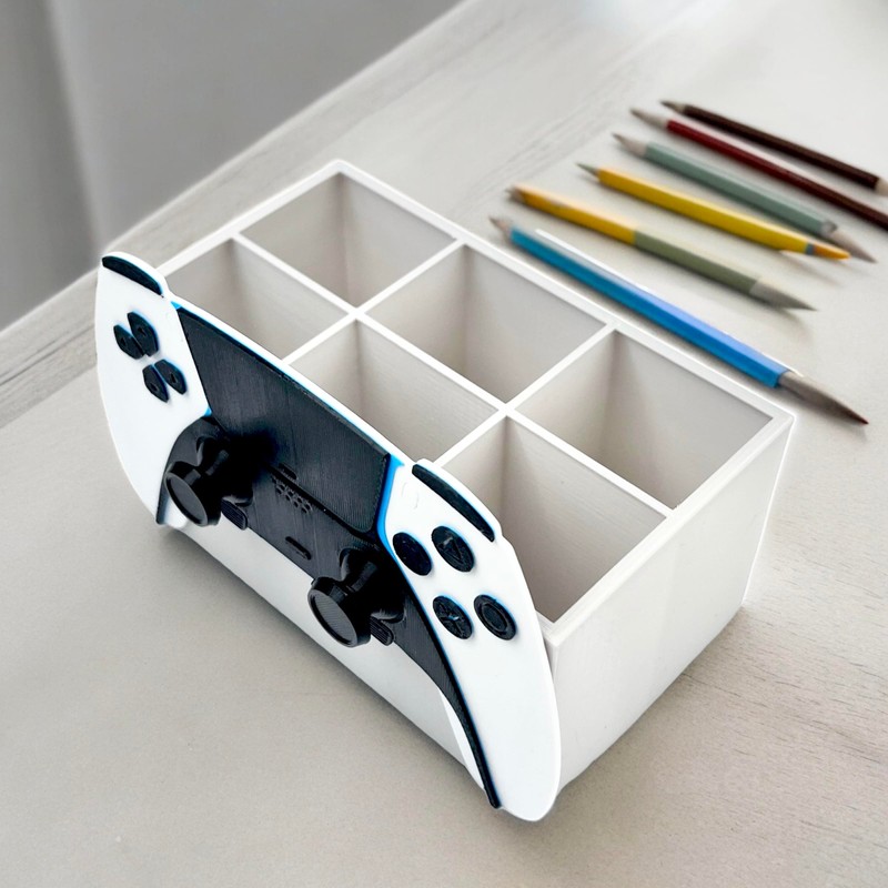 Pencil Organiser Pencil Holder for Desk Block PS Edge Organiser