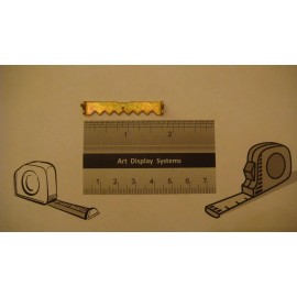 Bohle Innovation Solutions 20 LARGE NO NAIL NAILESS SAW TOOTH PICTURE HANGERS BRASS ZINC FINISH + SAMPLES