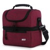 MIER Insulated Lunch Box Insulated Cool Tote Bag Lunch Kit