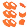 KONTONTY 10 Pack Calf Weaning Clip Plastic Nose Ring Farm