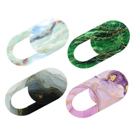 KONTONTY Ultra-Thin Laptop Webcam Cover Slide Blocker Set by DIY Watercolor Pattern