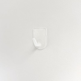 3 Types of Assorted Compact Hooks for Wallpapers (Transparent 6 Sets)