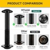 Mywish M6 x 25mm 25Pcs Flange Button Head Hex Socket