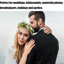 Dried Flower Wreath Hair Gypsophila Eucalyptus Wedding White Flower Crowns Children for Women and Girls