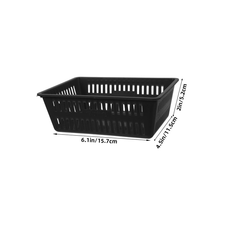 iplusmile 10pcs Small Plastic Coin Storage Baskets for Classroom Supplies