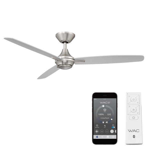 WAC Smart Fans Blitzen Indoor and Outdoor 3-Blade Smart Home