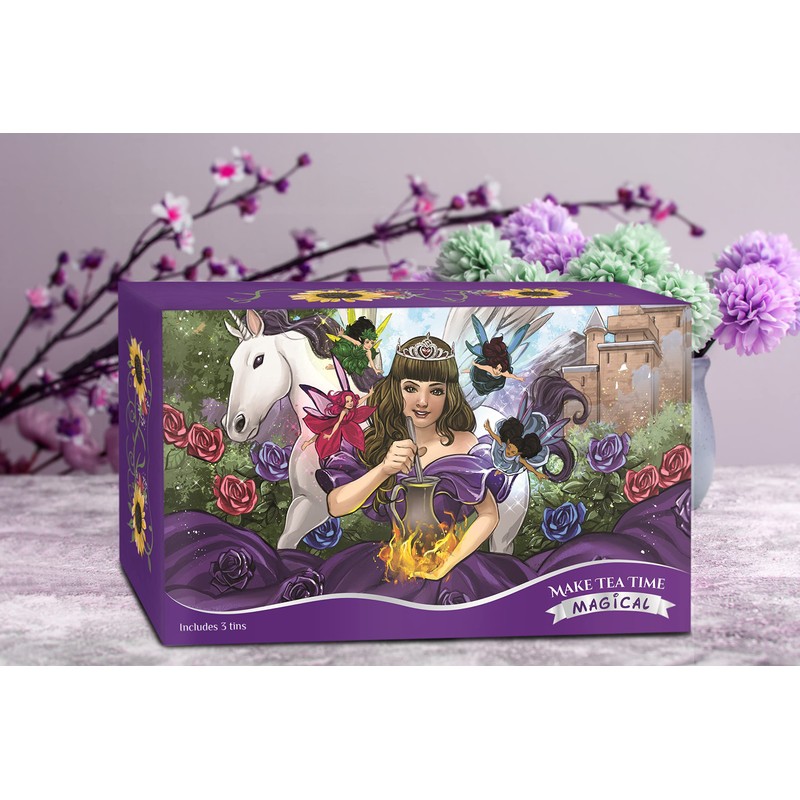 Purple Gift Set by Bellasia Tea
