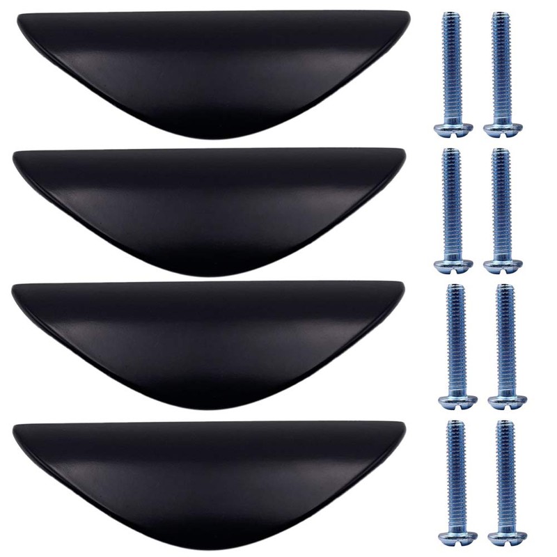 Liujiami Pack of 4 Half Moon Shape Cupboard Drawer Wardrobe