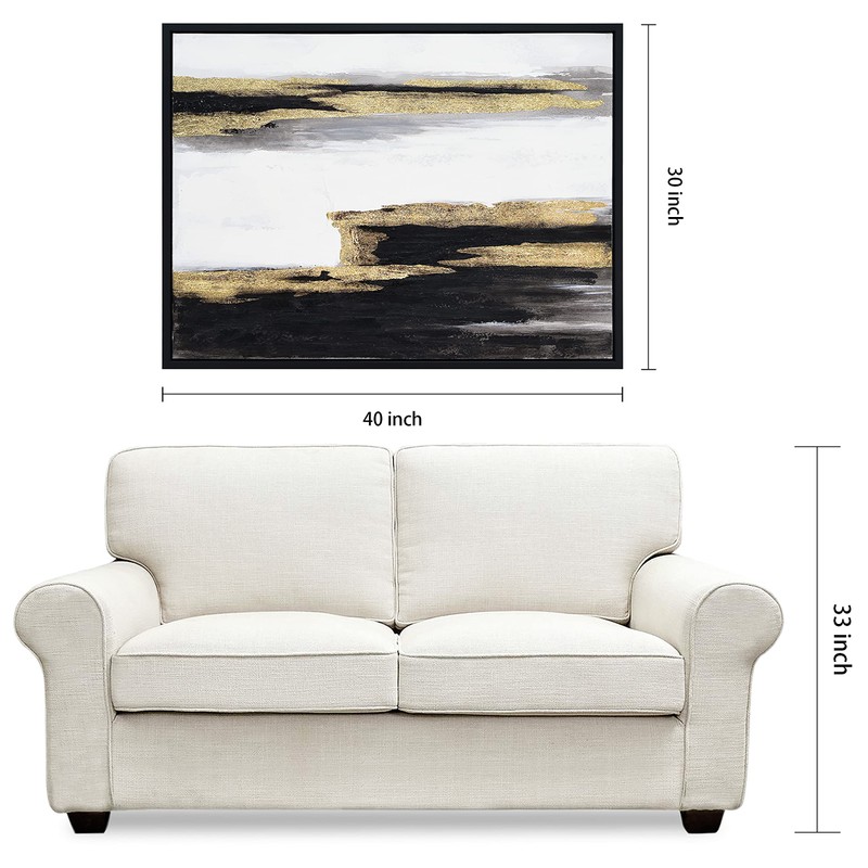 Empire Art Direct Abstract Wall Art Textured Hand Painted Canvas