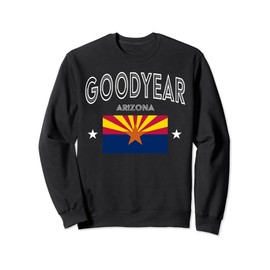 Retro Goodyear Arizona AZ Flag Sport Throwback Sweatshirt