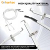 gohantee Igniter Ceramic Electrode, 2PCS Ceramic Igniter Electrode Replacement Parts,