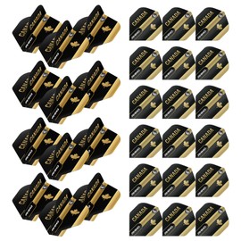 WINMAU Rhino Country Flag Design Dart Flights - 10 sets per pack (30 flights per pack) (Canada)