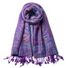 AUSEKALY Pashmina Feel Shawls Wraps for Women Rave Scarf Soft