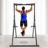 Gdrasuya10 Triangular Pull Up Bar Station for Home Gym, Adjustable