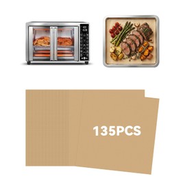 135PCs Paper Liners Compatible with Gourmia French Door Air Fryer 25 Qt