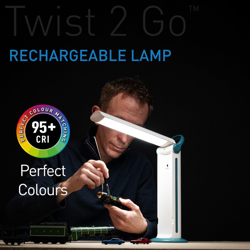 Daylight Twist 2 Go Rechargeable Lamp U35090