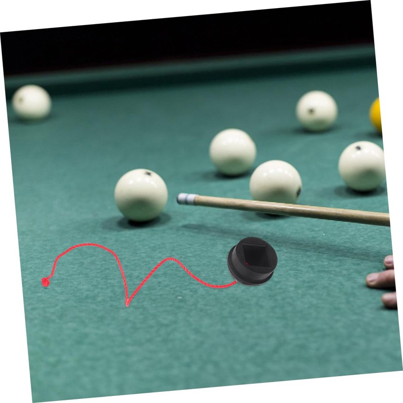 Yardwe Pool Replacement Chalk Holder Snooker Cue Chalk Case Cord