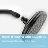 OFFO Shower Arm with Flange, 10 Inches Oil Rubbed Bronze