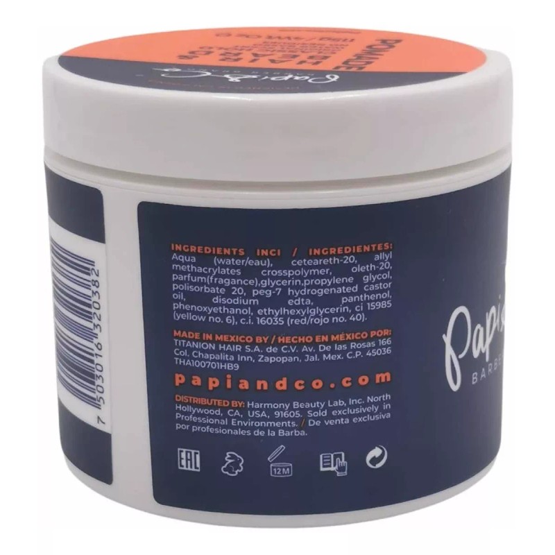 Papi & Co Pomada De Estilizado Papi&co Barba Cabello Fijación