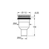 GROHE Drain Fitting for Shower Tray, Chrome, 49533000