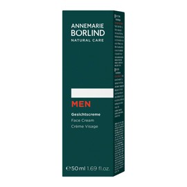 ANNEMARIE BÖRLIND Men System Energy Boost Face Cream (50 ml) - For All Skin Types, Revitalises Skin and Reduces Wrinkles, Vegan