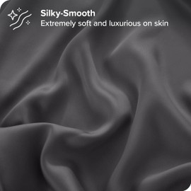 Bare Home Lyocell Tencel Pillow Cases - Standard Size Set of 2 - Derived from Eucalyptus - Moisture Regulating - Ultra Soft - Easy Care (Standard Pillowcase Set of 2, White)