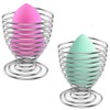 Set of 3 Stainless Steel Spring Wire Trays Egg Cup