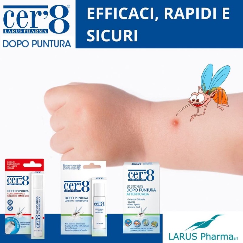 Larus Pharma Cer'8 Roll-On 20ml After Puncture