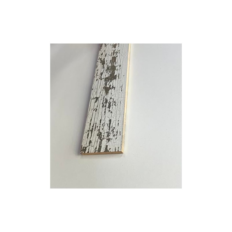 Hobby Board Rustic Weathered White Barnwood Solid Wood Planks for