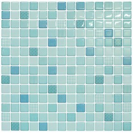 Dream Sticker Mosaic Tile Sticker, Perfect for Kitchen and Bathroom DIY Remodeling, Wallpaper Decoration, BST (Mint Moroccan, 1 Piece)