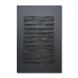 Epicler art Hand-Painted 45x30 inch Black Abstract Wall Decoration Oil Painting Thick Texture Minimalist Art Home Wall Decoration Painting