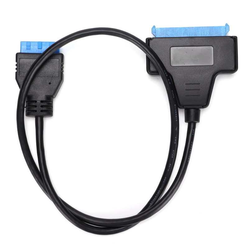 2.5in Adapter Cable 19Pin USB 3.0 to SATA 22Pin 50cm