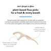 The Humble Co. Plant Based Floss Picks | Fresh Mint