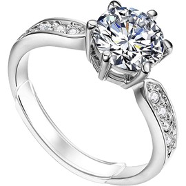 Castaic Ring Adjustment Pads, Ring Size Adjuster for Loose Rings,Invisible Ring Suitable for Rings(Clip-ON, 16 PCS)