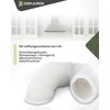 DEKAROX 2.5 m PVC Exhaust Hose Diameter 100/102 mm Flexible