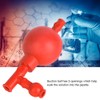 Tiiyee Lab Rubber Suction Bulb, Bulb Pipette Hand Syringe Ear