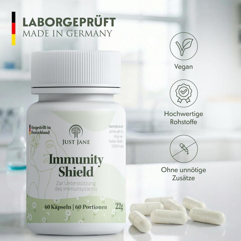 Just Jane Immunity Shield - Vitamin D3 4000 IU High