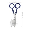 Carpet Scissors Rustproof Stainless Steel Duckbill Scissors Ergonomic Carpet Trimming