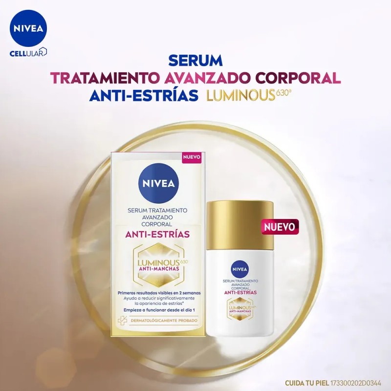 NIVEA Luminous630® Serum Aceite Corporal Anti-estrías 100ml