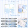 NlsqUK Sanrio Stationery Set Supplies, Anime Cinamorol Stationery Set Including