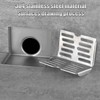 Garosa Side Wall Drain Linear Shower Drain 12cm Wall Corner