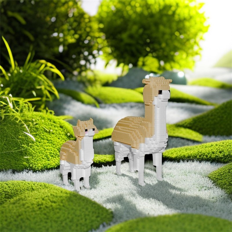 Larcele 1258 Pieces Micro Building Blocks Toy Kit, Mini Bricks